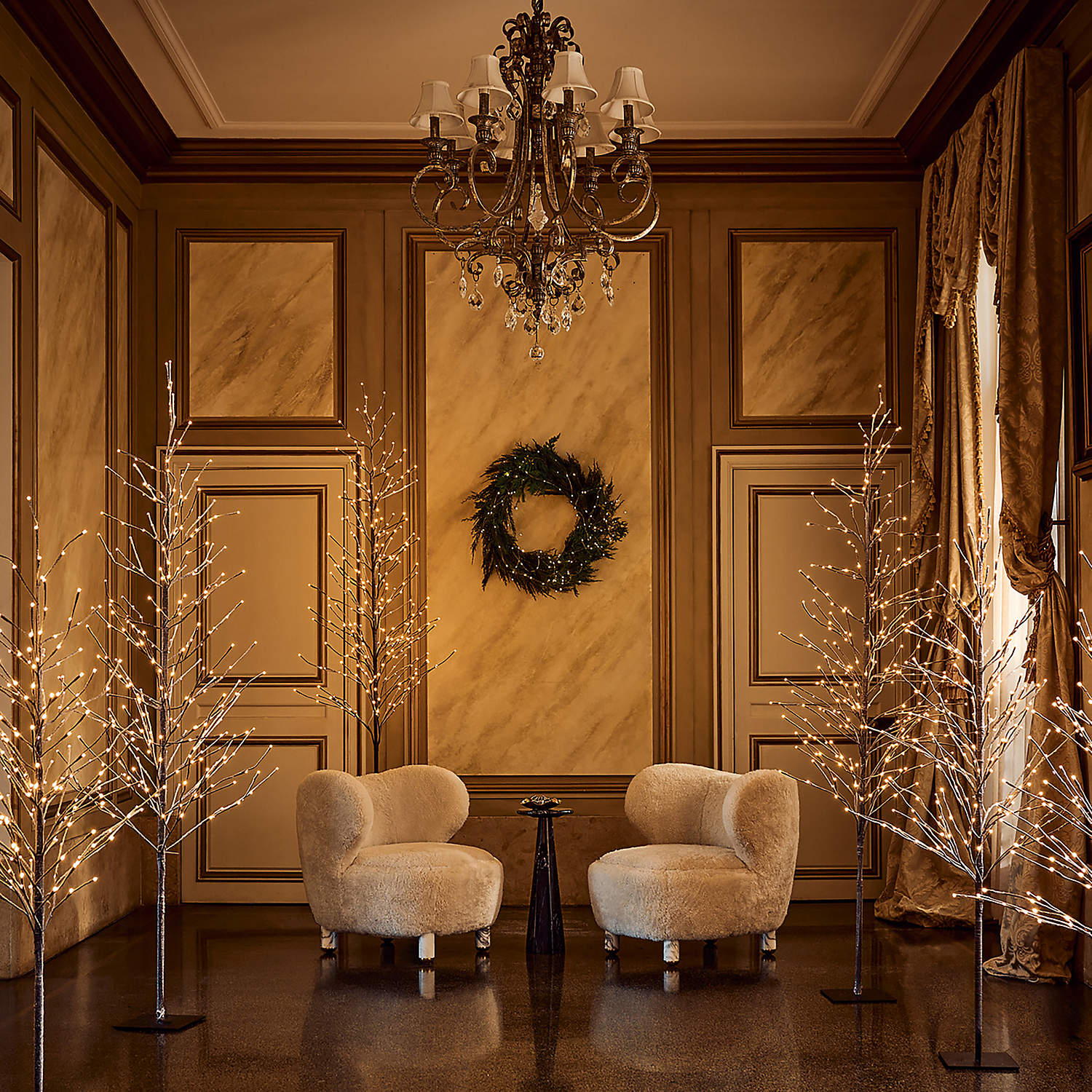 Nadine Shearling Chair by Andrea Sanguineti