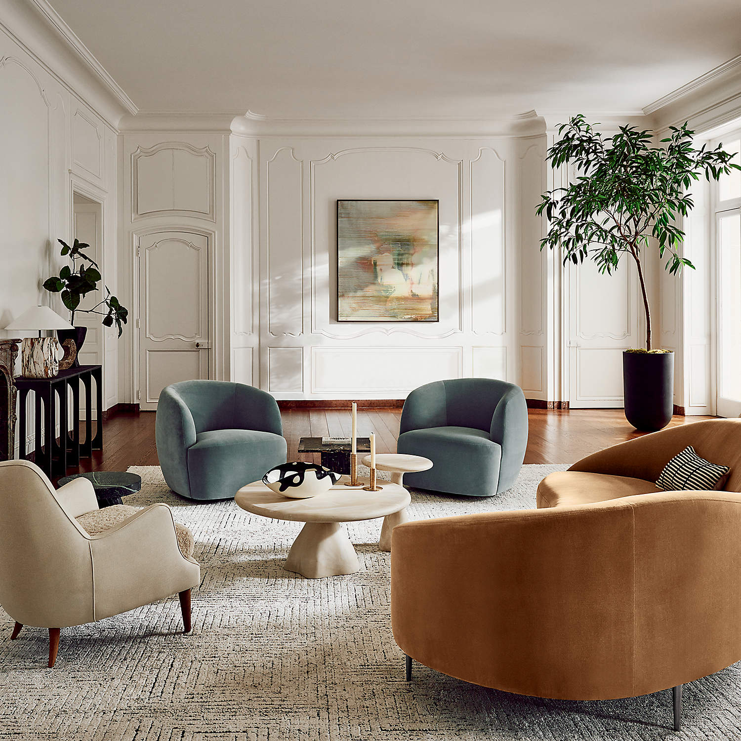 Lips Swivel Chair by Andrea Sanguineti
