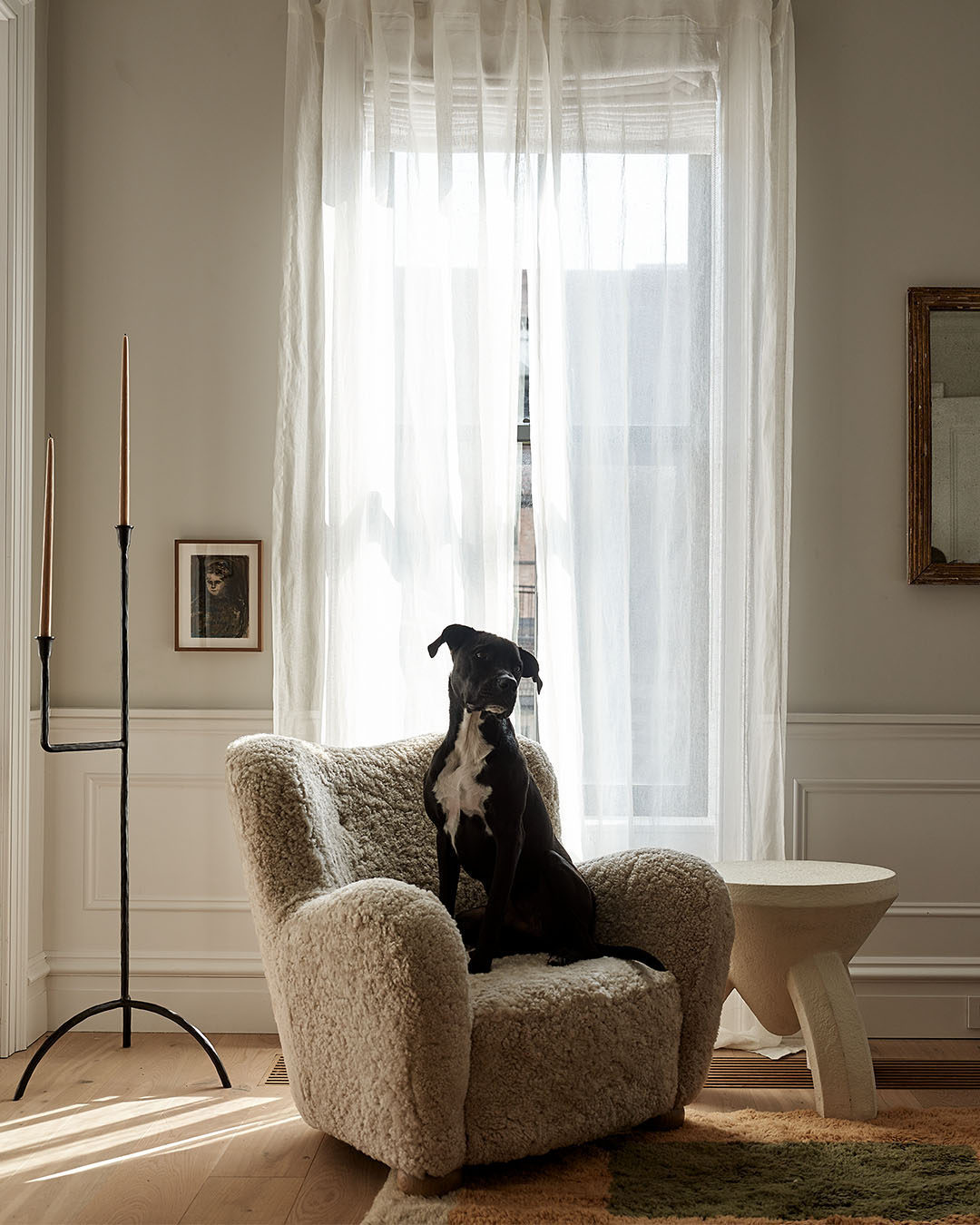 Shepherd Accent Chair by Athena Calderone