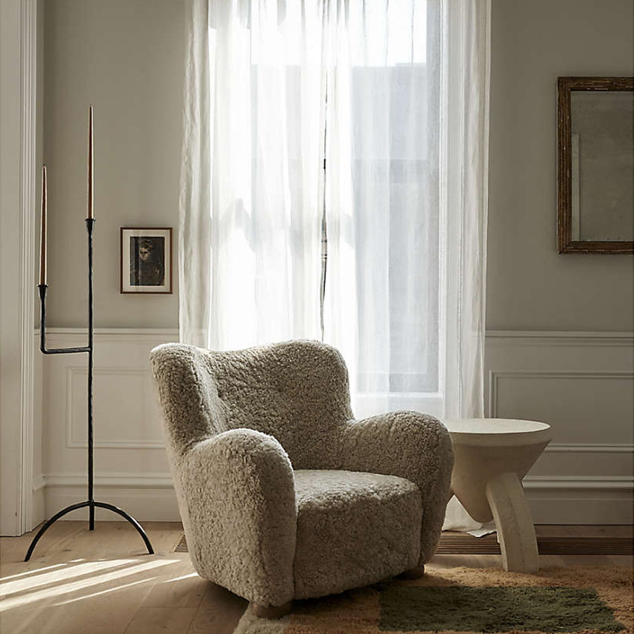 Shepherd Accent Chair by Athena Calderone