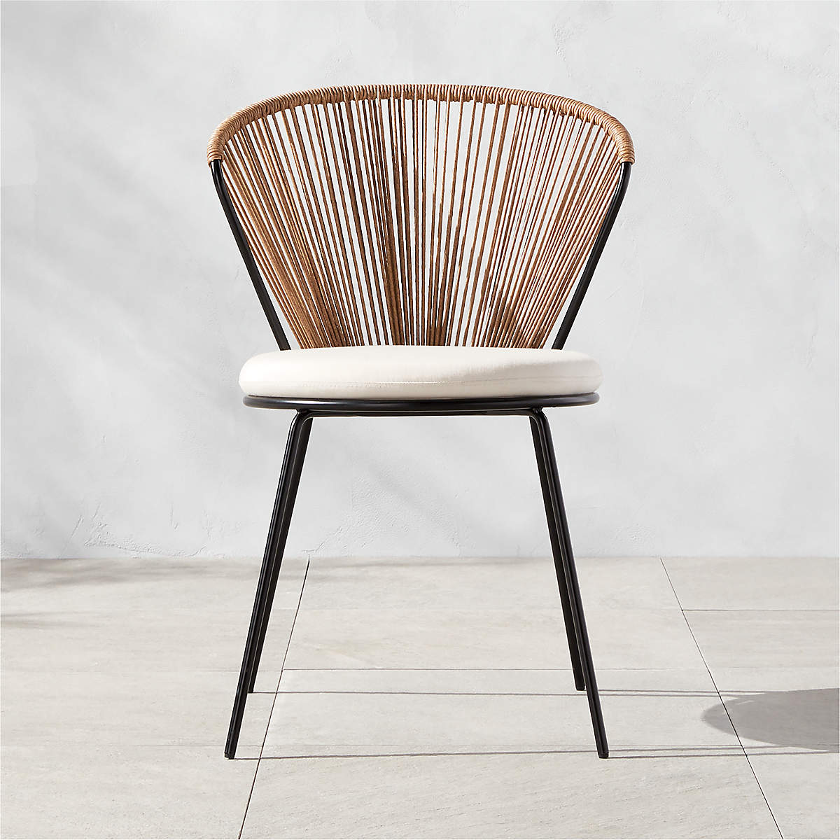 Peek Rattan Dining Chair by Balutto Associati