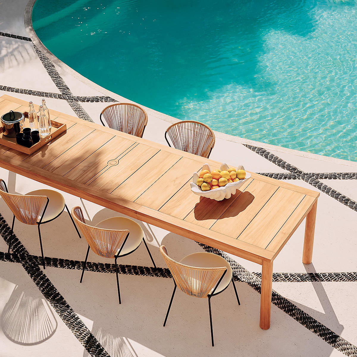 Peek Rattan Dining Chair by Balutto Associati