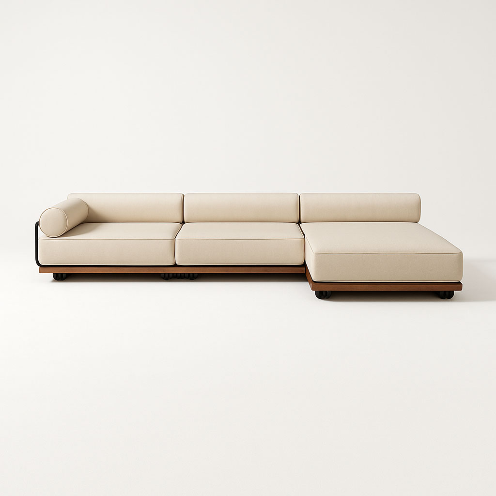 Bizerte Patio Sectional Sofa by Brett Beldock