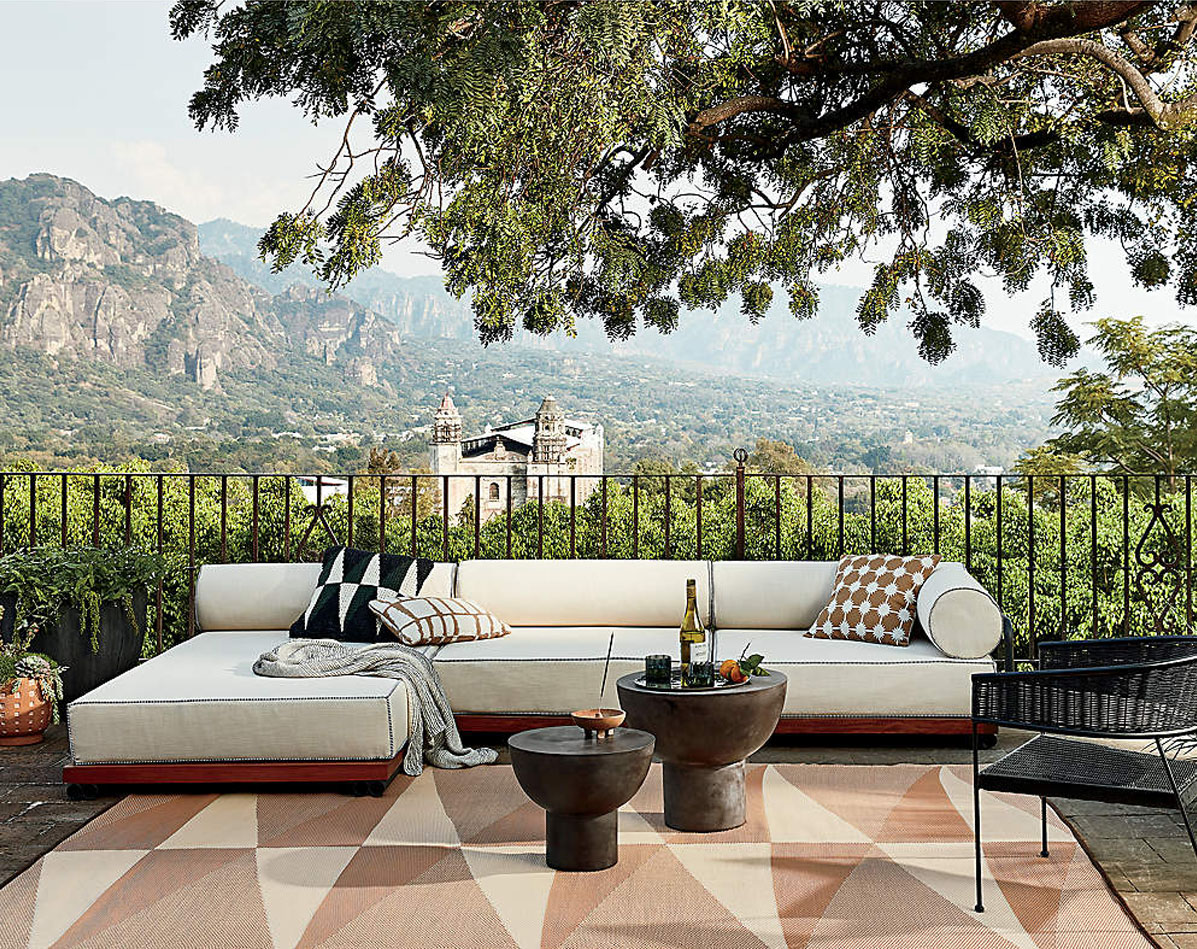 Bizerte Patio Sectional Sofa by Brett Beldock
