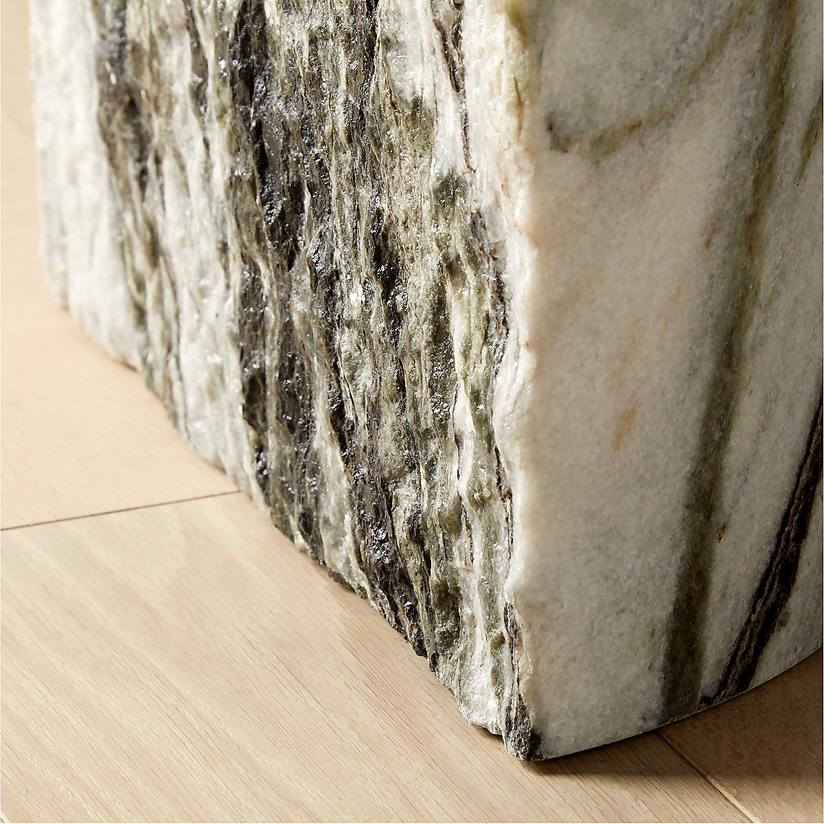 Julius Oval Marble Dining Table by Brett Beldock