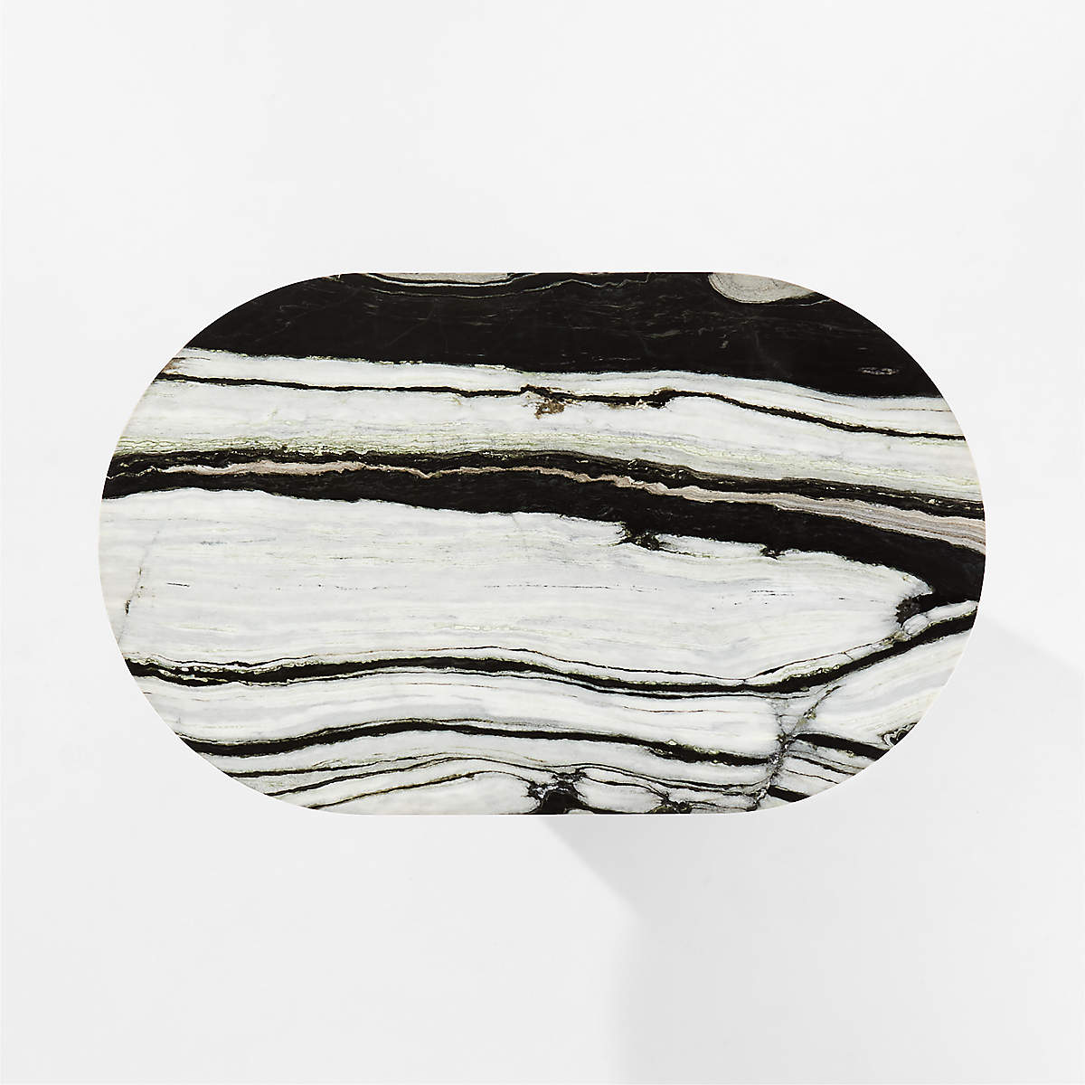 Julius Oval Marble Dining Table by Brett Beldock