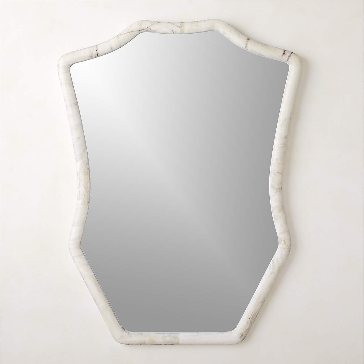 Onyx Framed Mirror by Brett Beldock