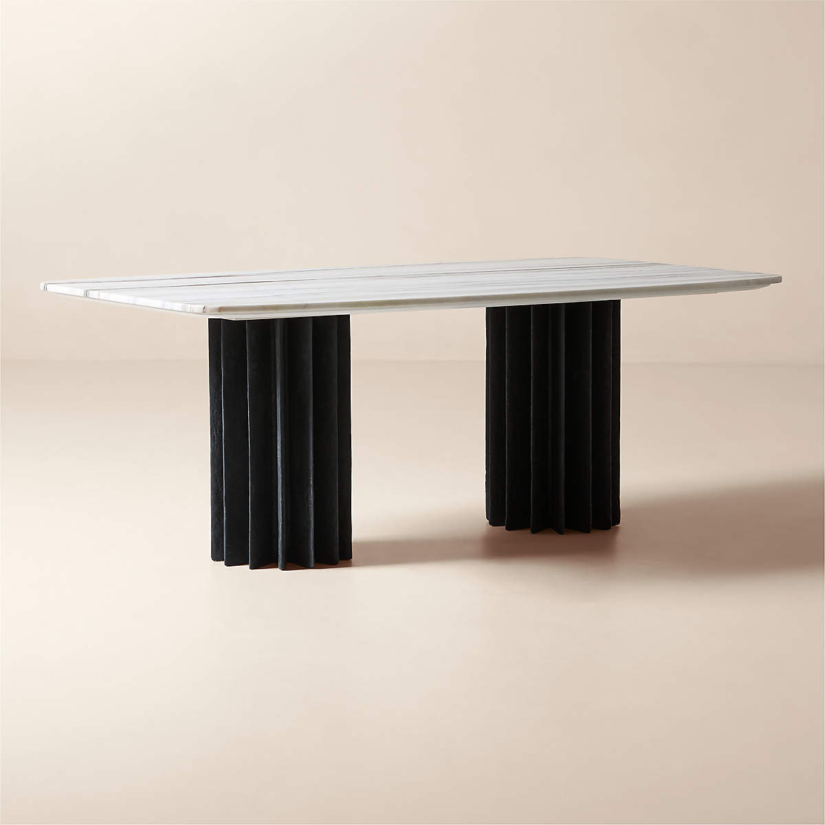 Piati Concrete Dining Table by Brett Beldock