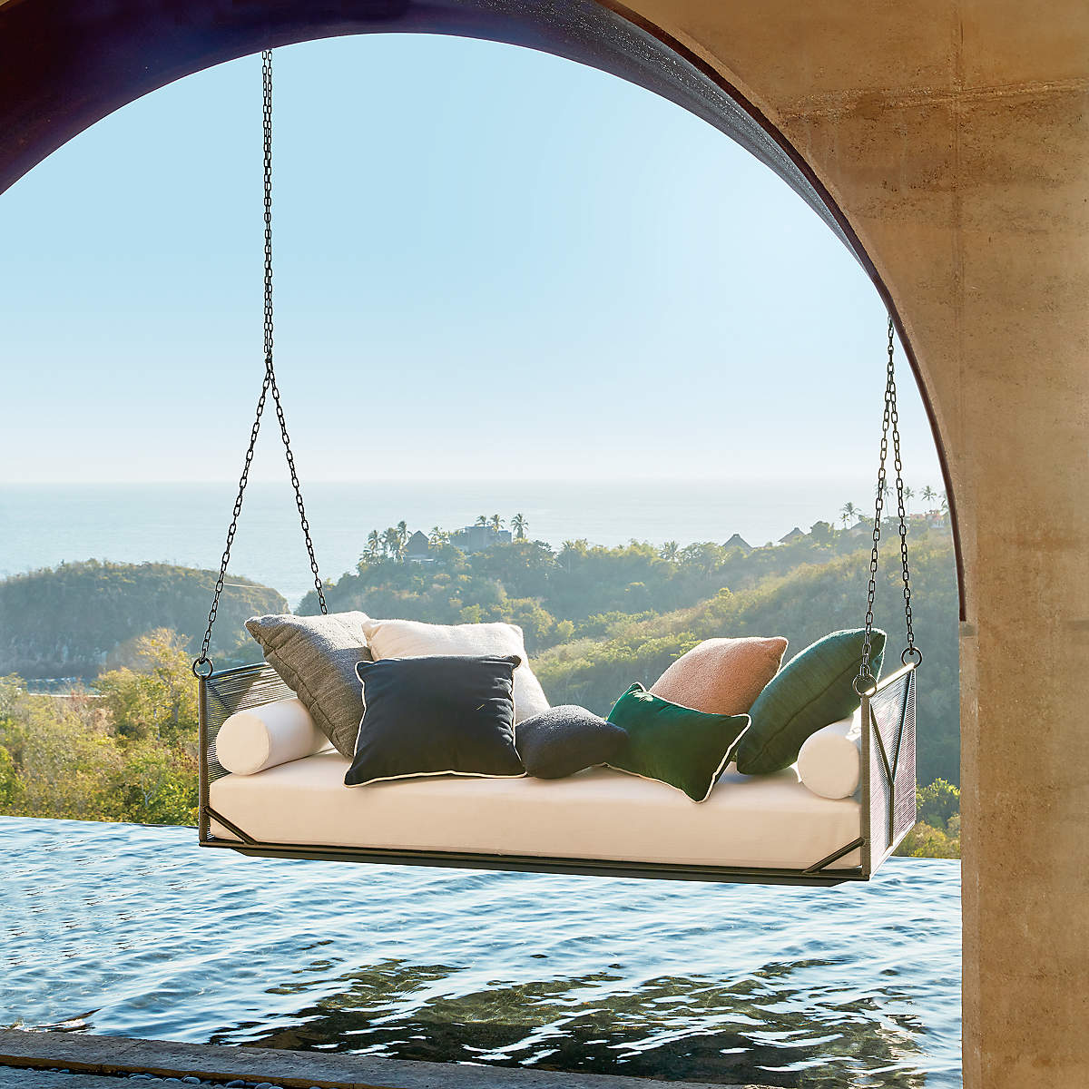 Zora Hanging Daybed by Brett Beldock