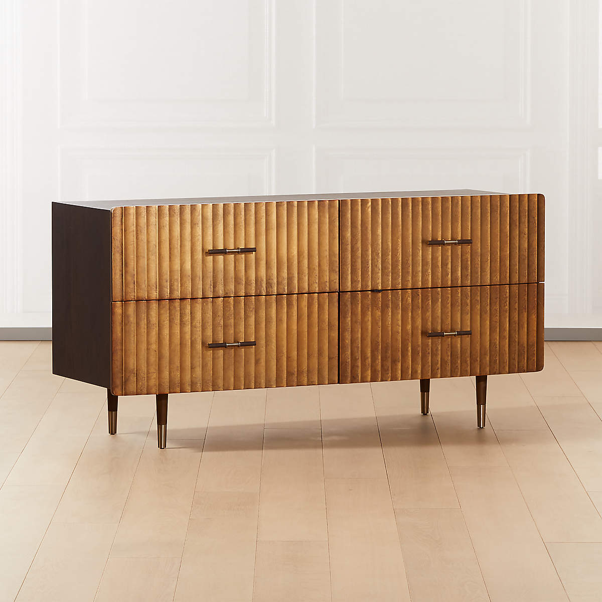 Leaf Gold Dresser by Caleb Zipperer