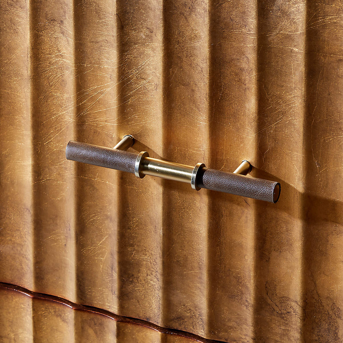 Leaf Gold Dresser by Caleb Zipperer