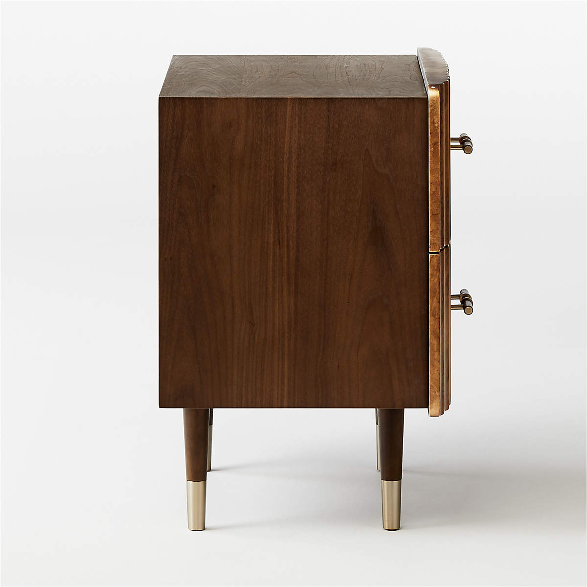 Leaf Gold Nightstand by Caleb Zipperer