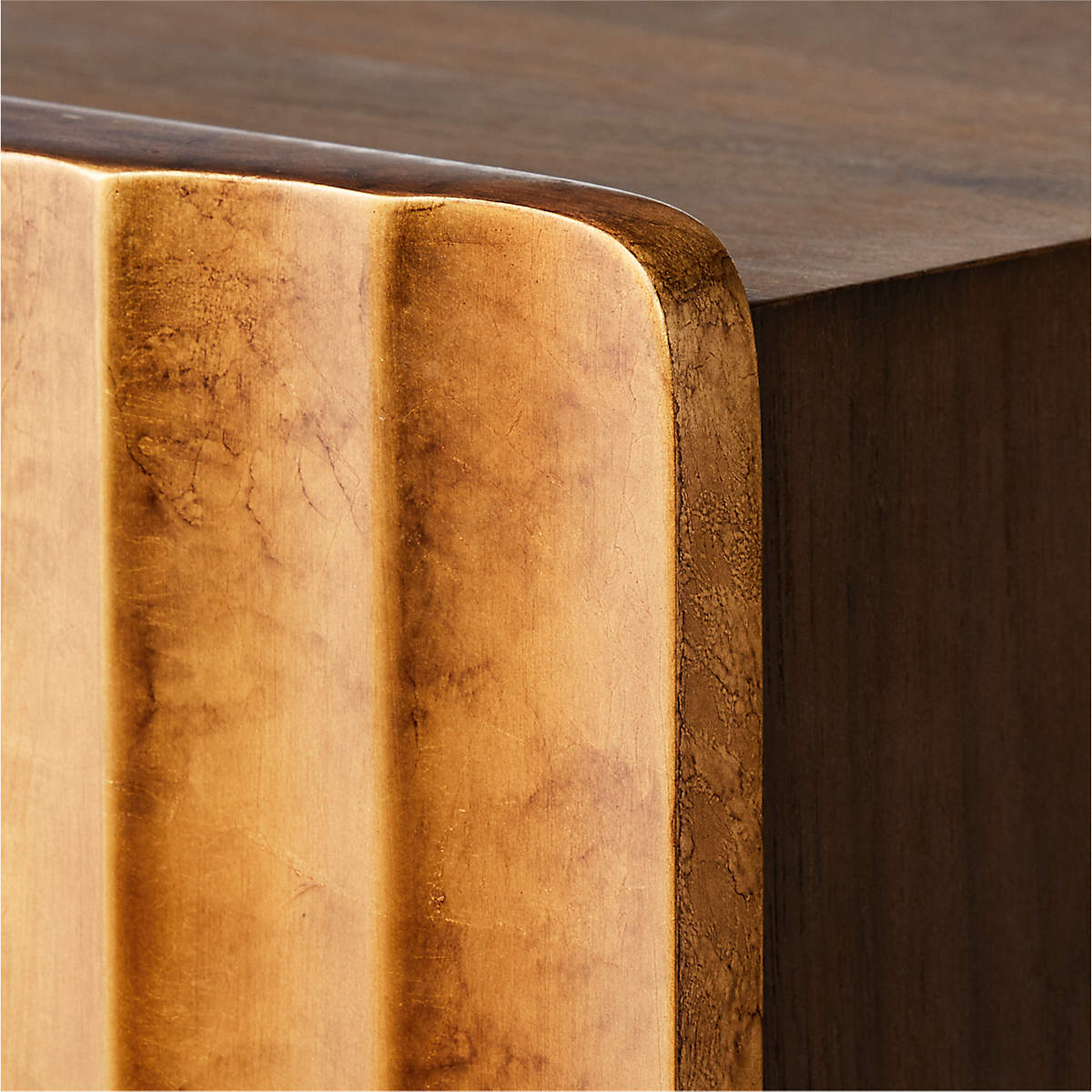 Leaf Gold Nightstand by Caleb Zipperer