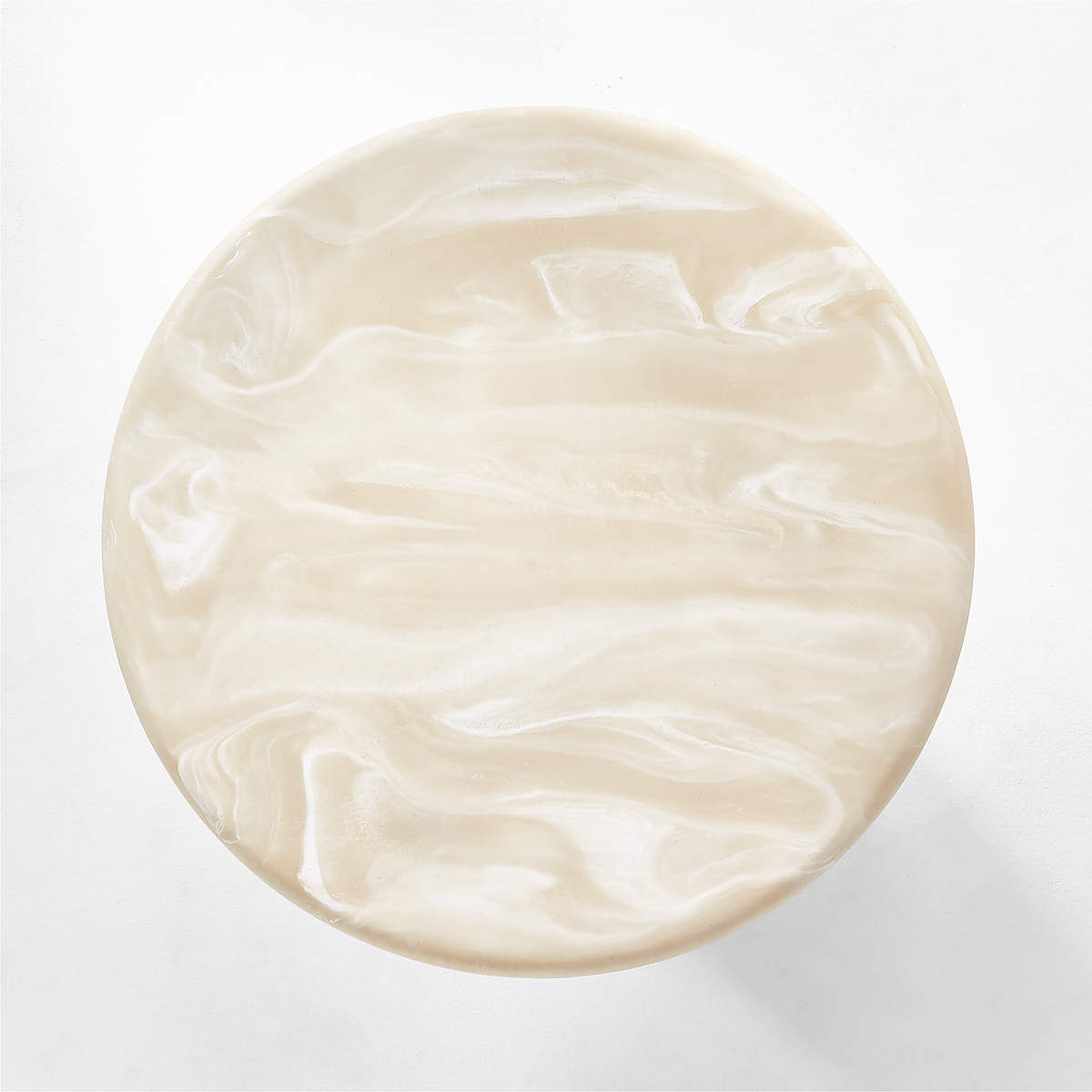 Espira Cream Coffee Table by Caleb Zipperer