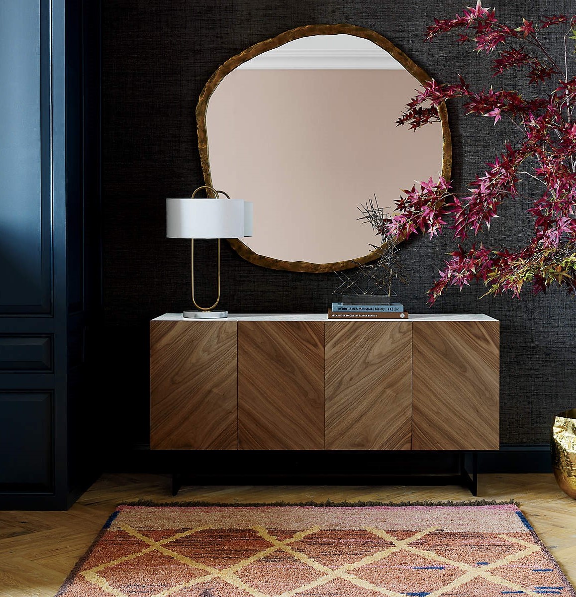 Bunto Round Wall Mirror by Carolina Bianchini
