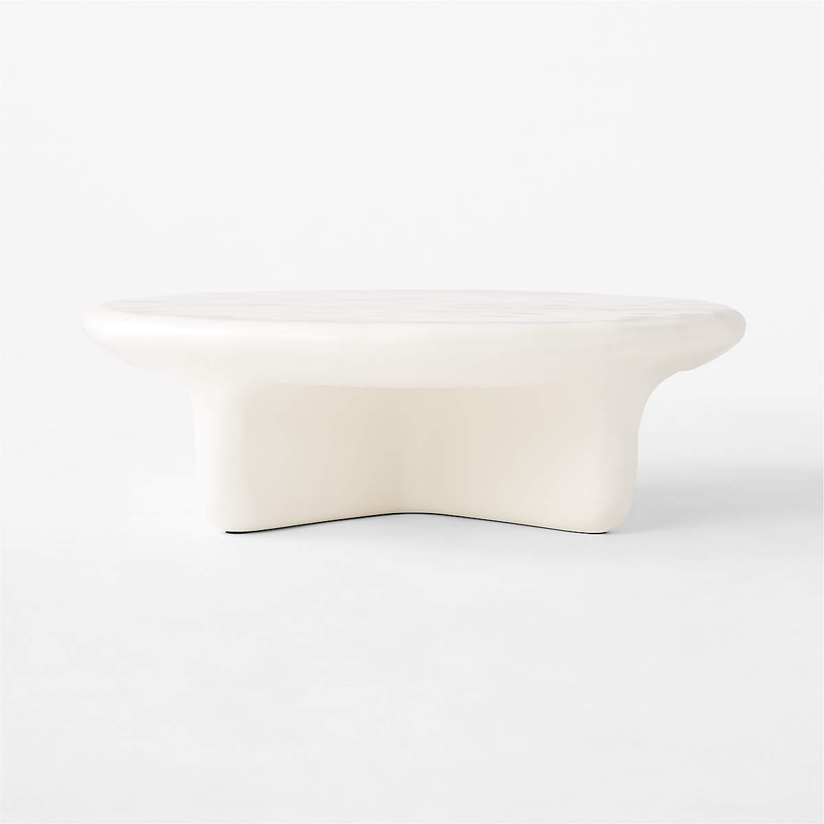 Bodene Cream Coffee Table by Ceci Thomspon