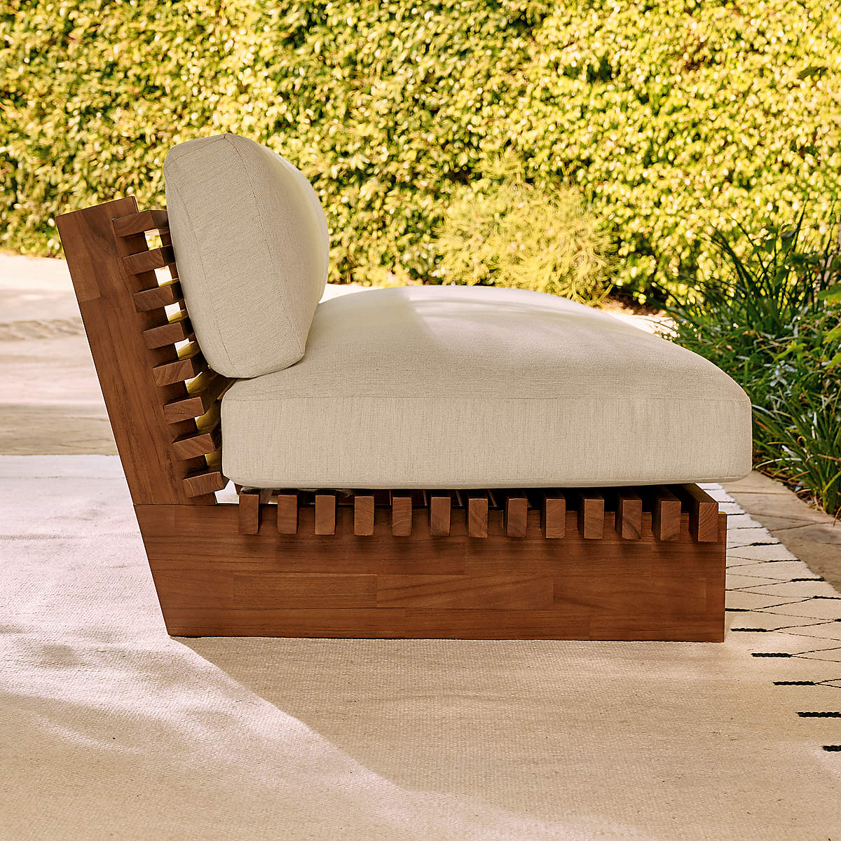 Taiko Outdoor Loveseat by Ceci Thomspon