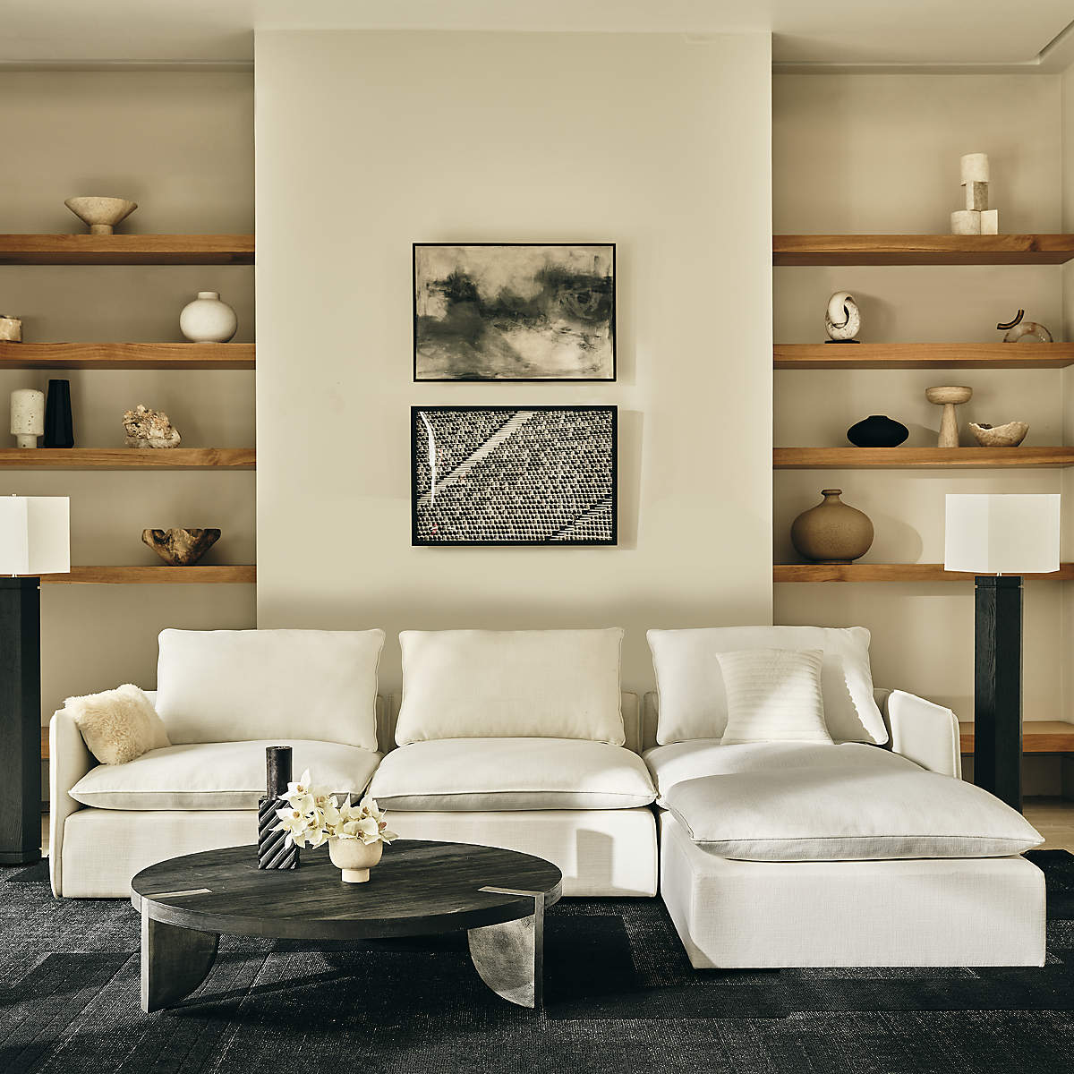 Zola Black Coffee Table by Ceci Thompson
