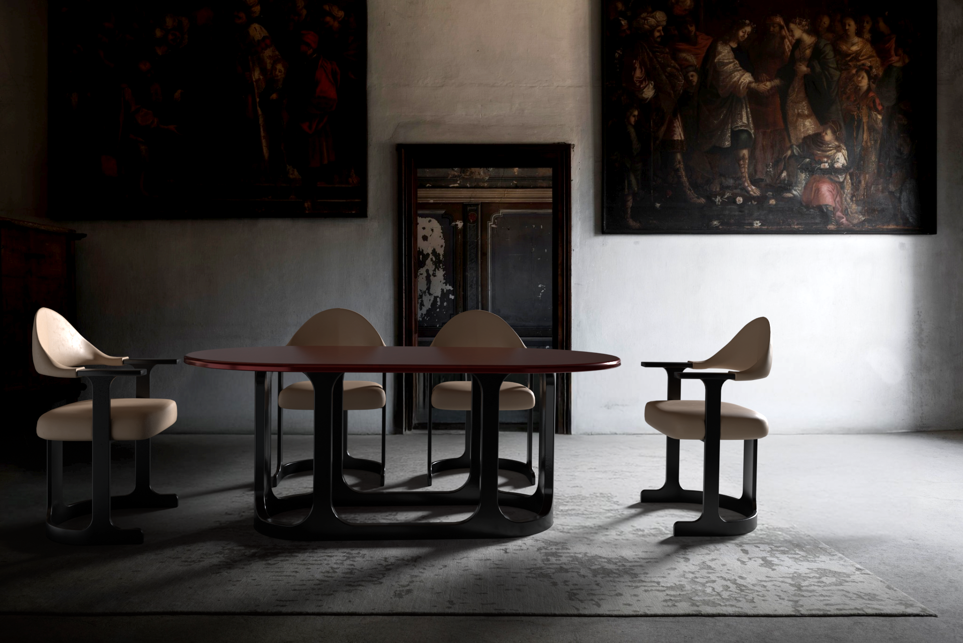 Sheruke Dining Chair by Daren Wang