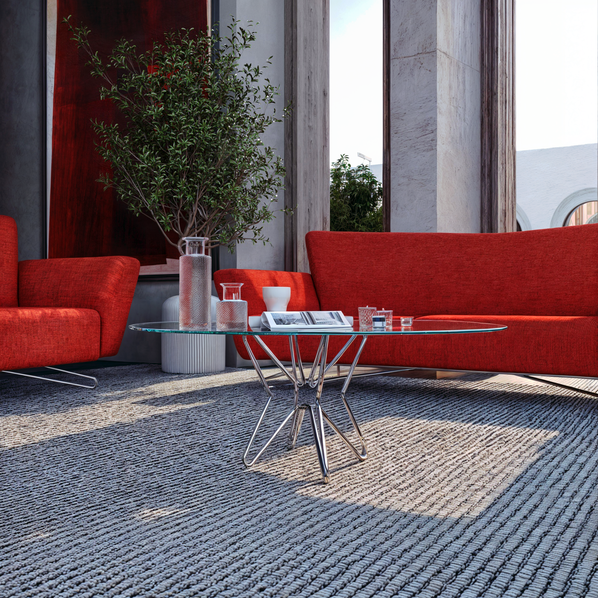 Ari Butterfly Sofa by Dustin Rawls