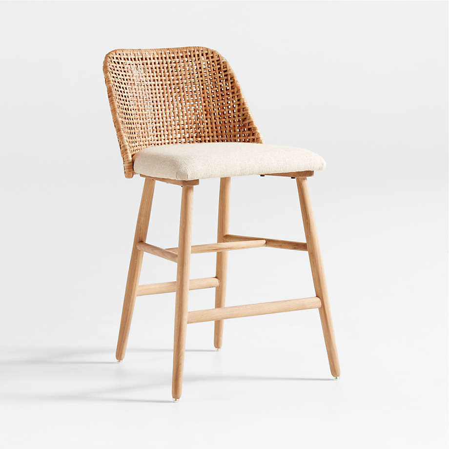 Astrid Rattan Bar Stool