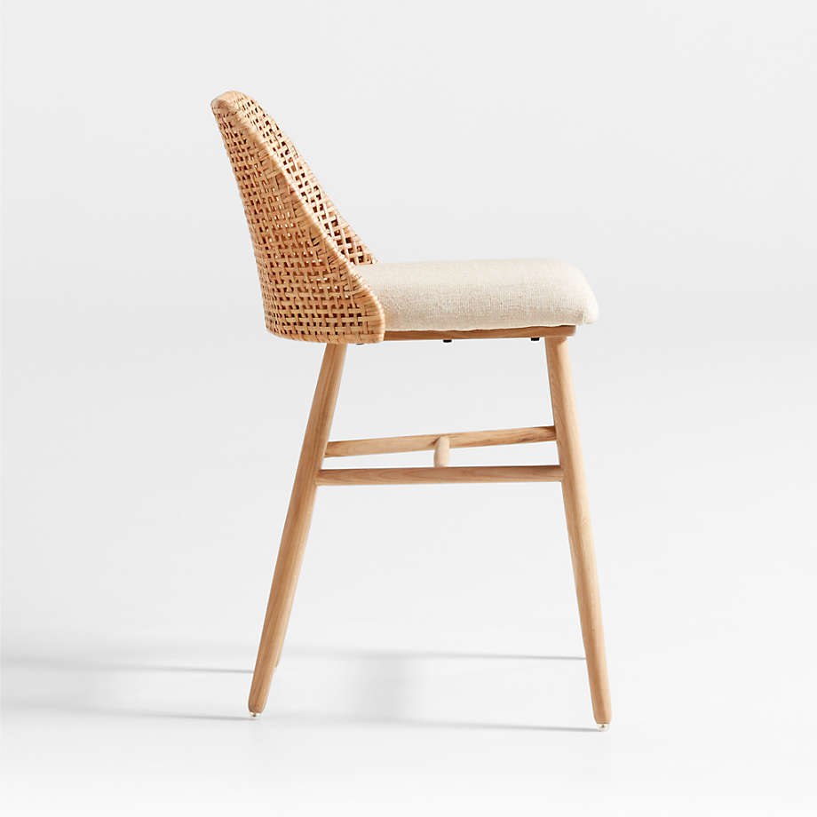 Astrid Rattan Bar Stool