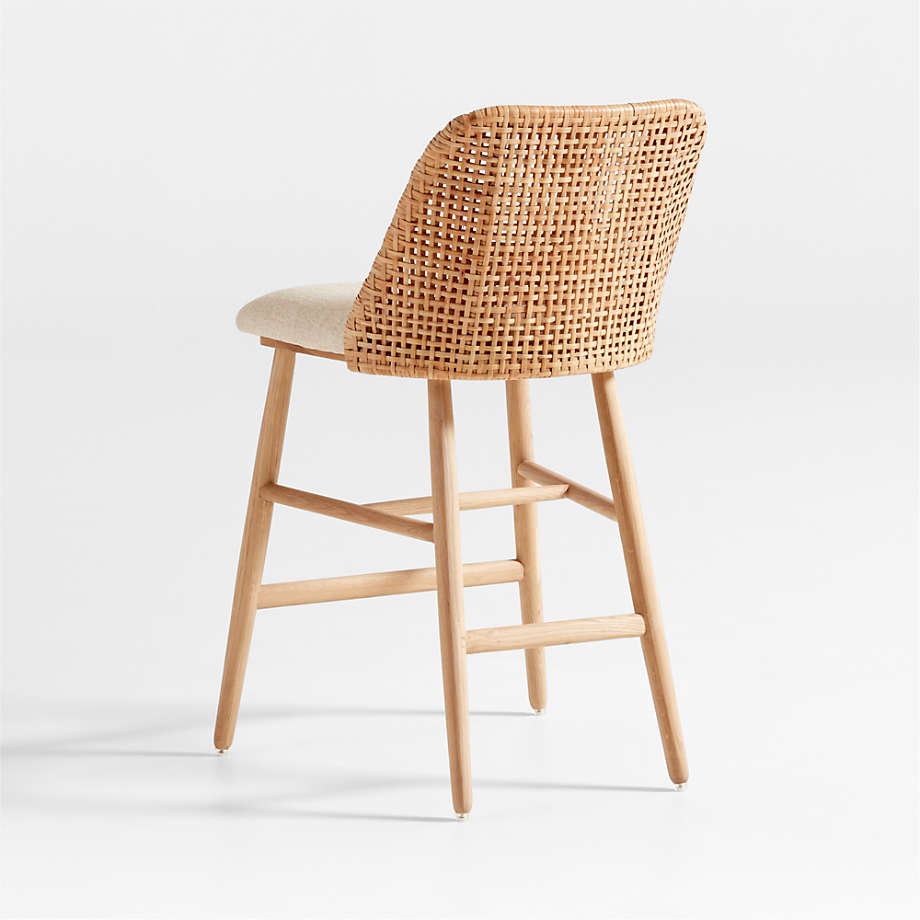 Astrid Rattan Bar Stool
