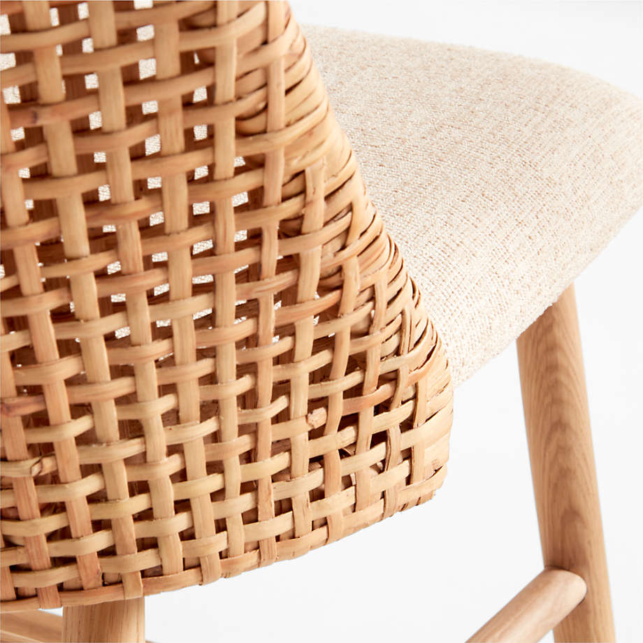 Astrid Rattan Bar Stool