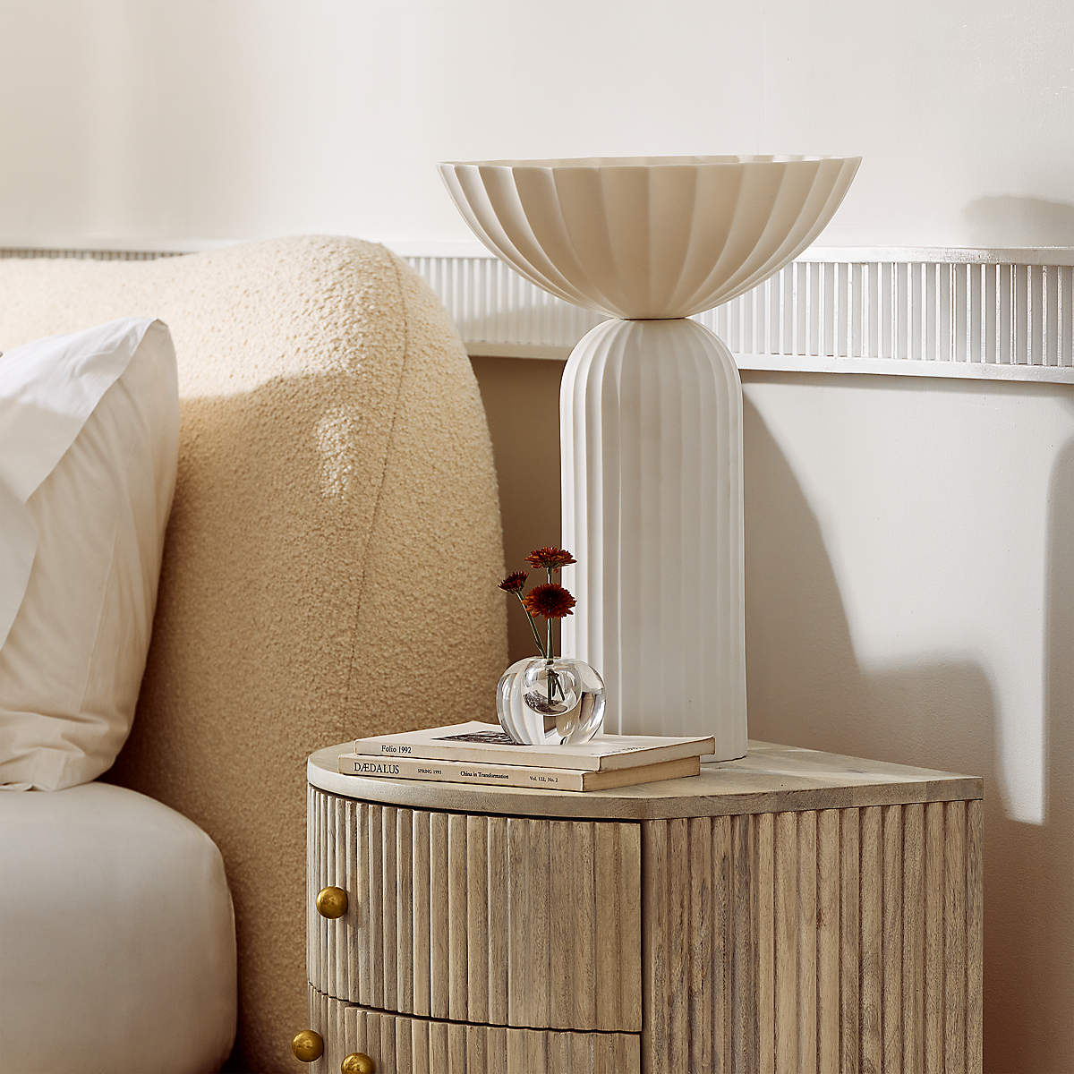 Cameo Curved Nightstand