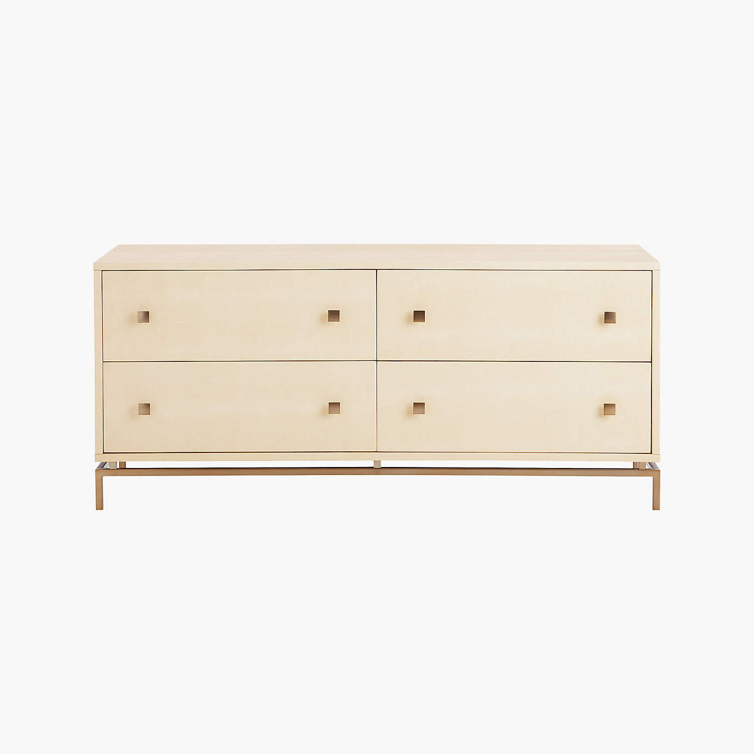 Shagreen Ivory Drawer Dresser