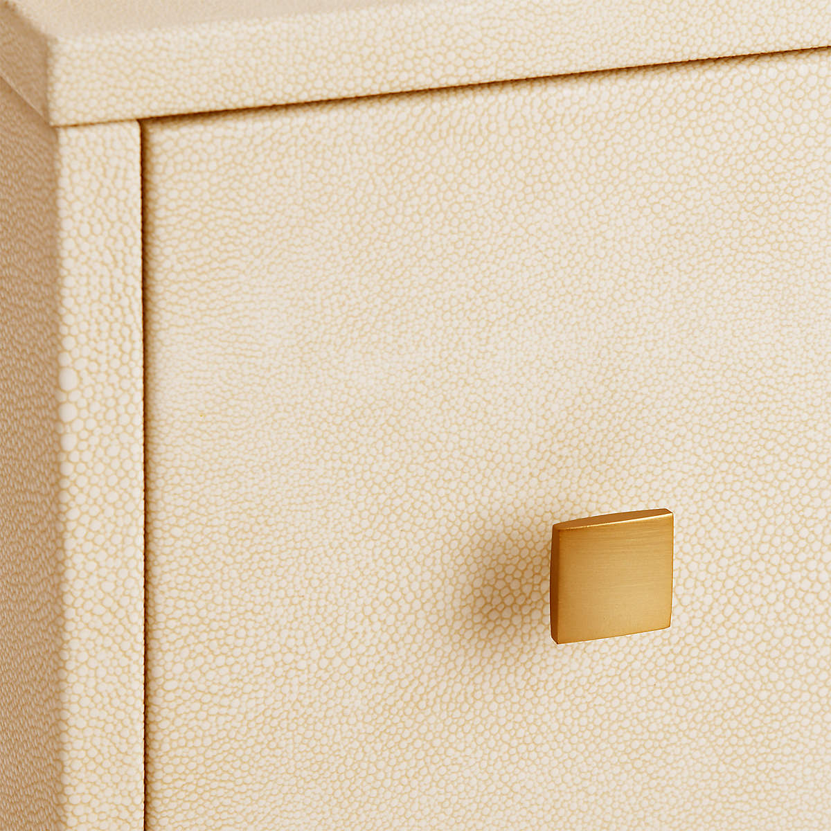 Shagreen Ivory Drawer Dresser