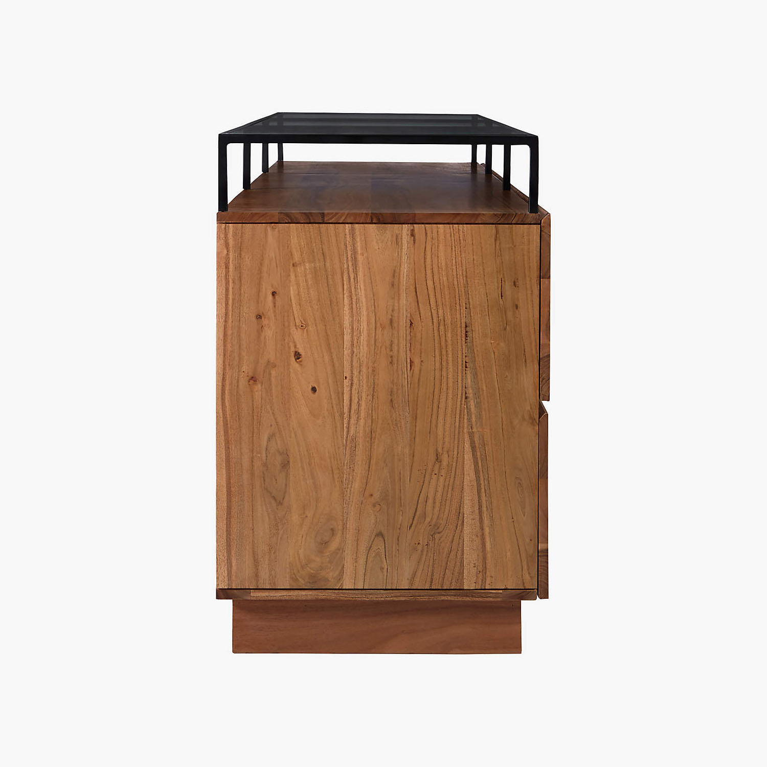 Lawson Drawer Dresser with Glass Top