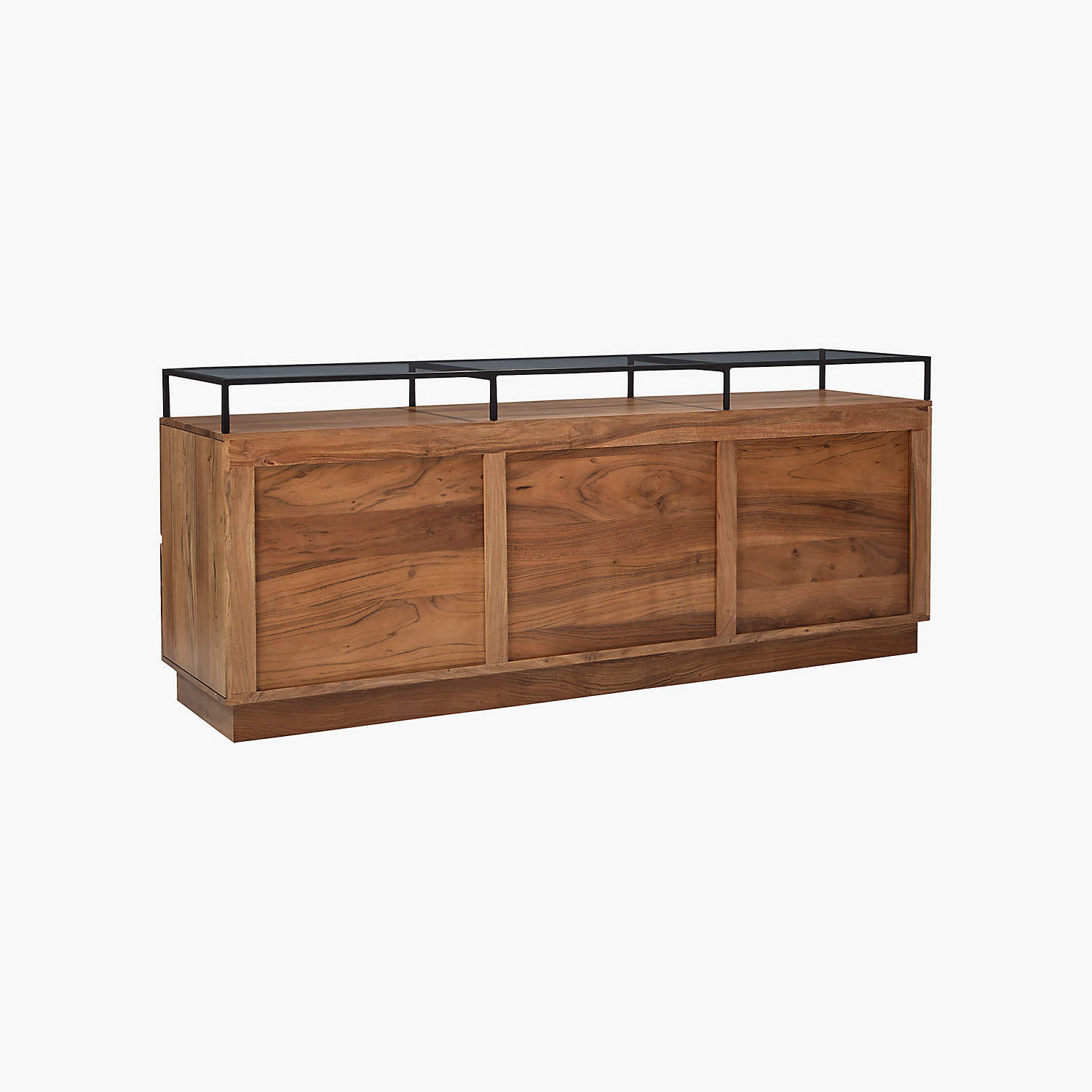 Lawson Drawer Dresser with Glass Top