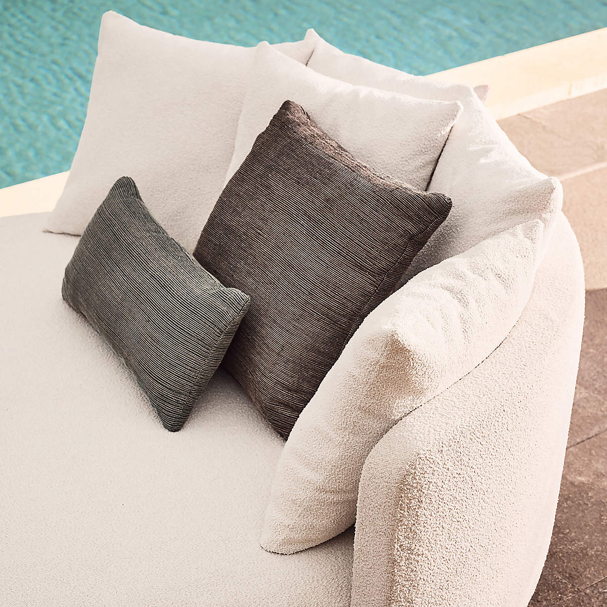 Lucie Outdoor Daybed by Goncalo Campos