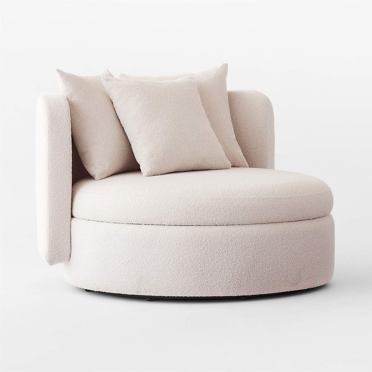 Lucie Outdoor Swivel Chair by Goncalo Campos