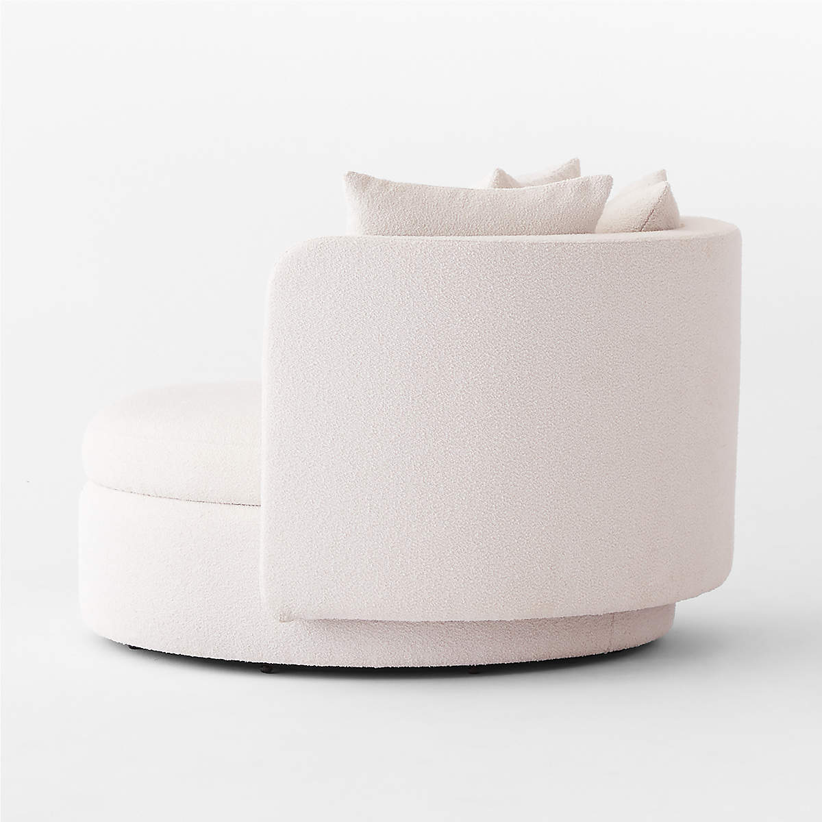Lucie Outdoor Swivel Chair by Goncalo Campos