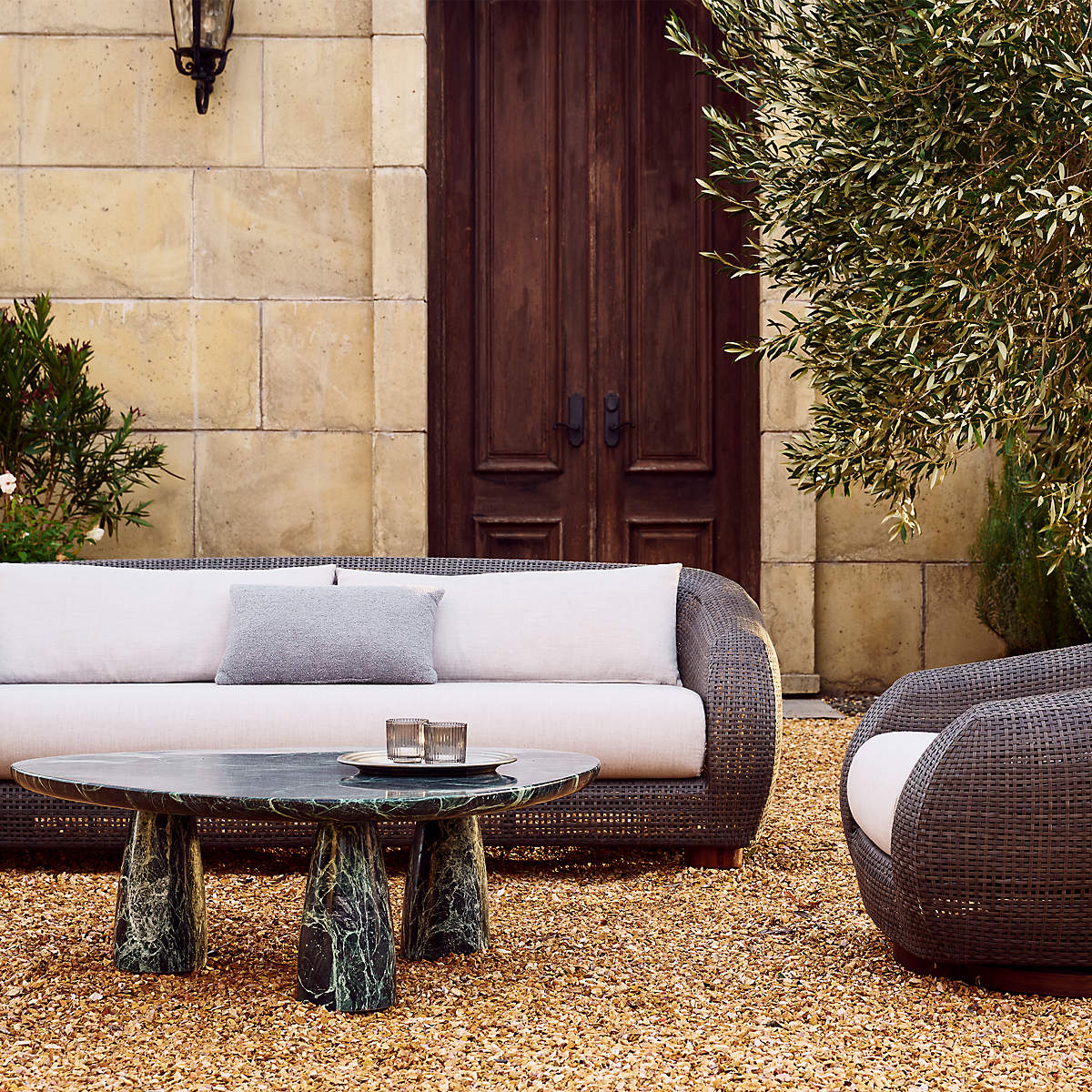 Yuma Marble Coffee Table by Goncalo Campos