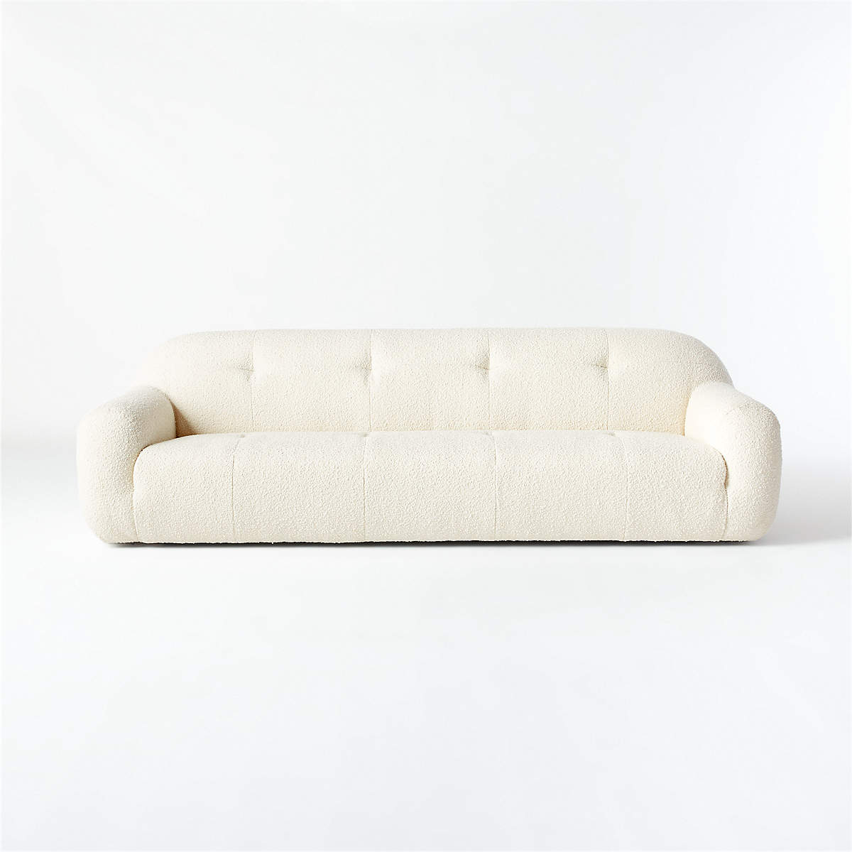 Brace Cream Sofa by Jannis Ellenberger