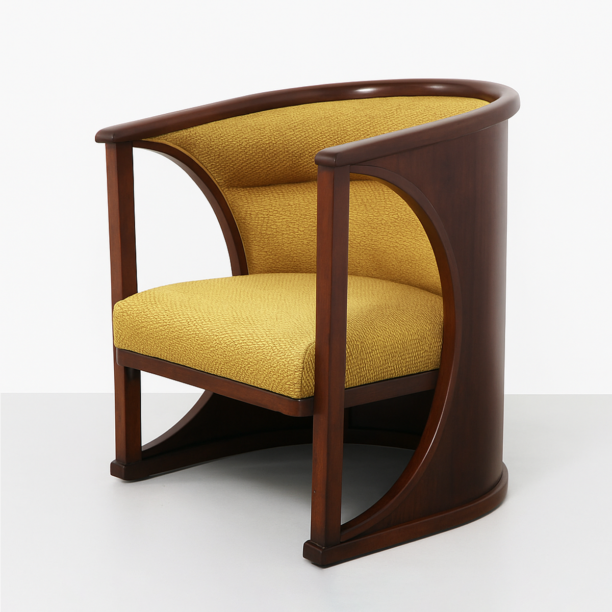 Half Moon Accent Chair by Josef Hoffmann