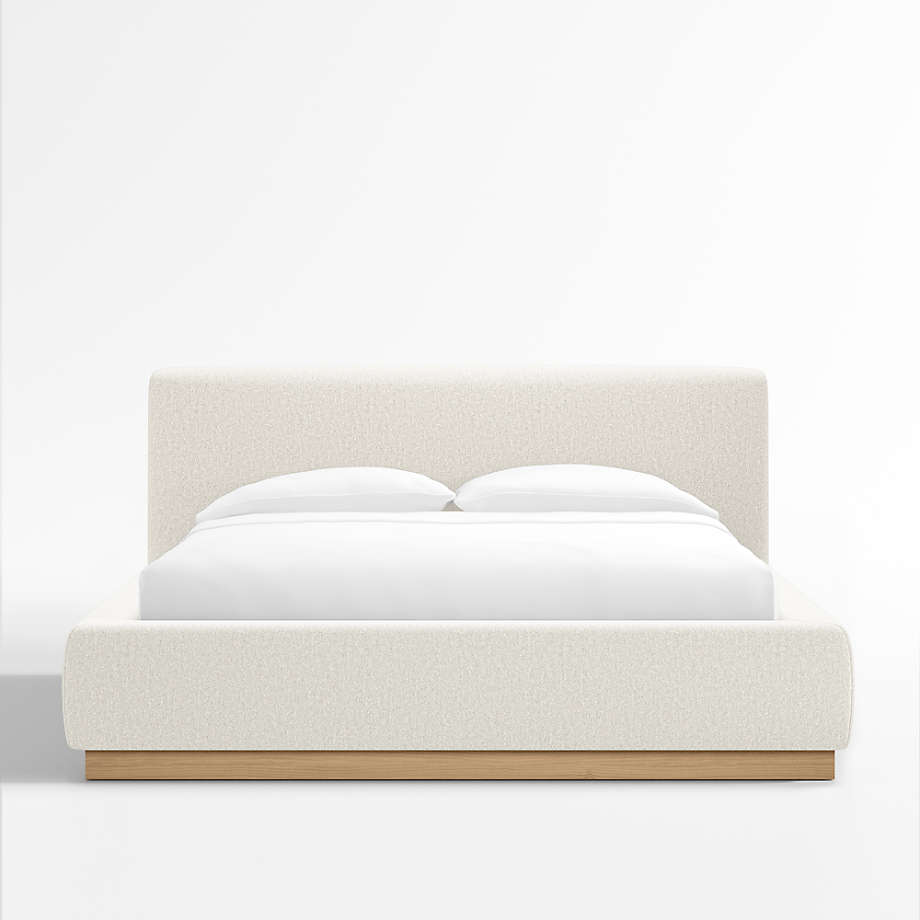 Tidal King Ivory Upholstered Bed