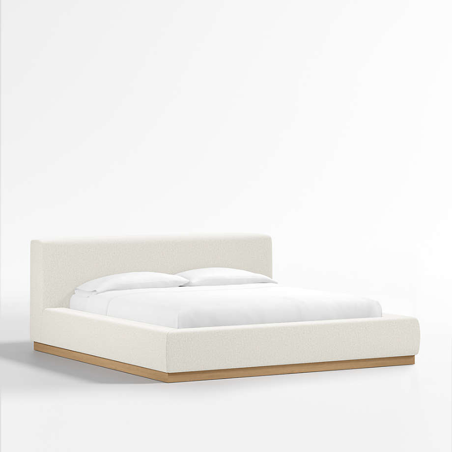 Tidal King Ivory Upholstered Bed