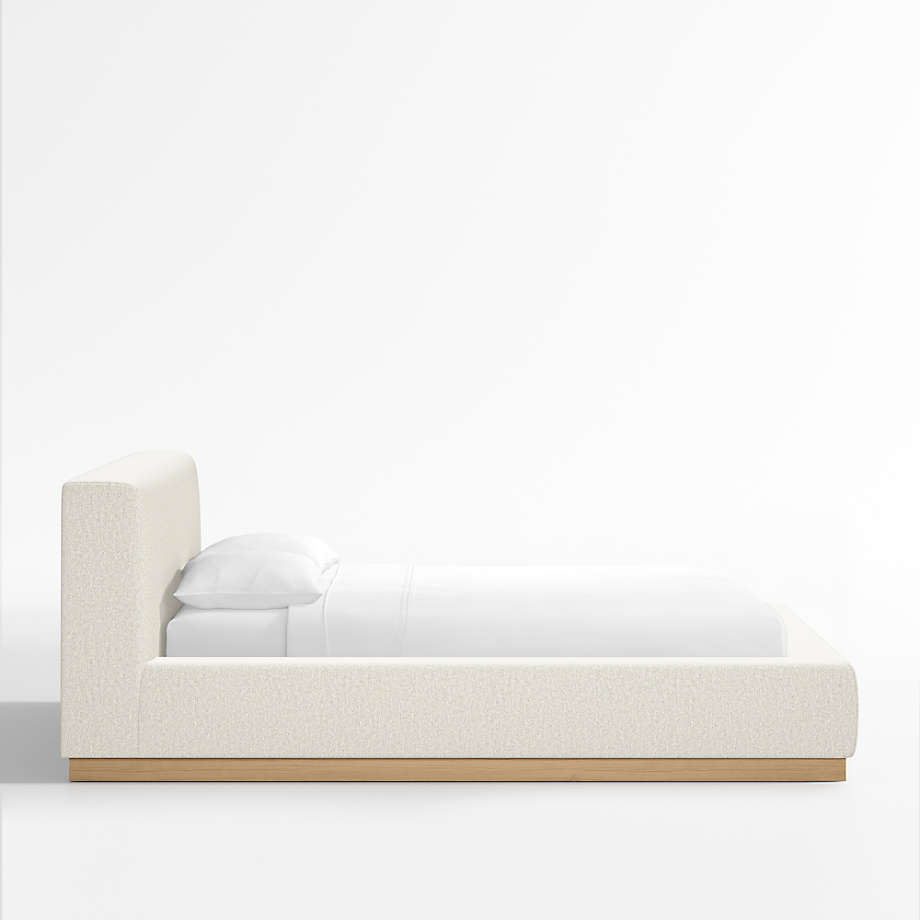 Tidal King Ivory Upholstered Bed