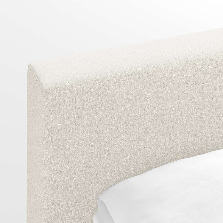 Tidal King Ivory Upholstered Bed