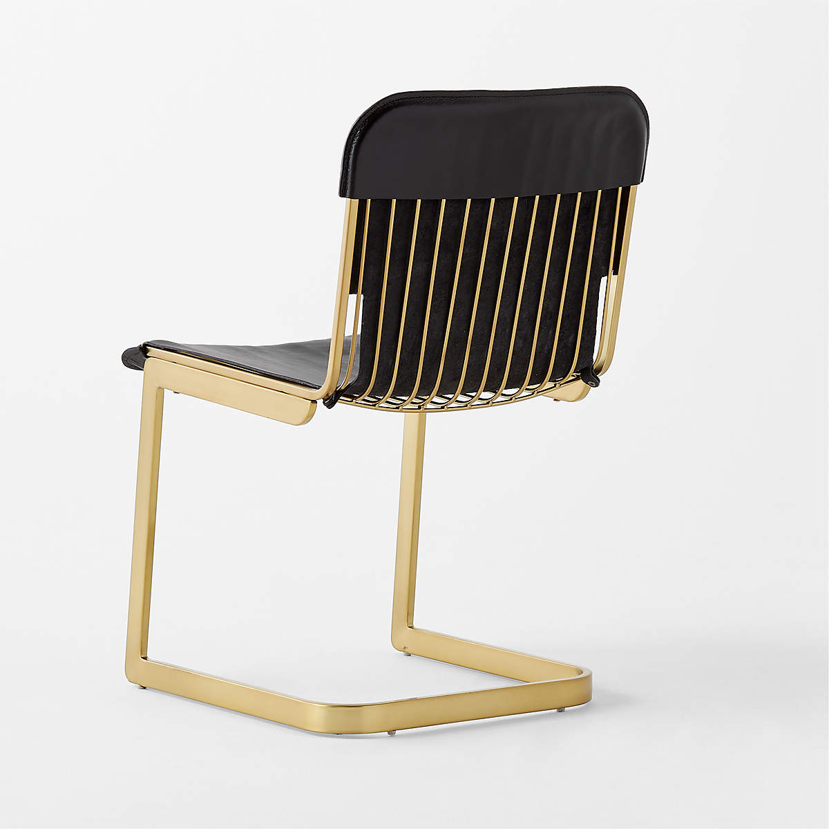 Rake Black Dining Chair by Kravitz Design