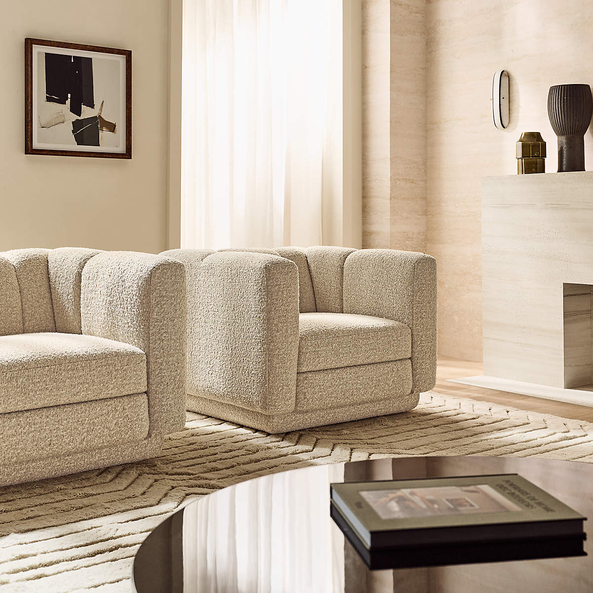 Yarrow Swivel Chair by Lawson-Fenning