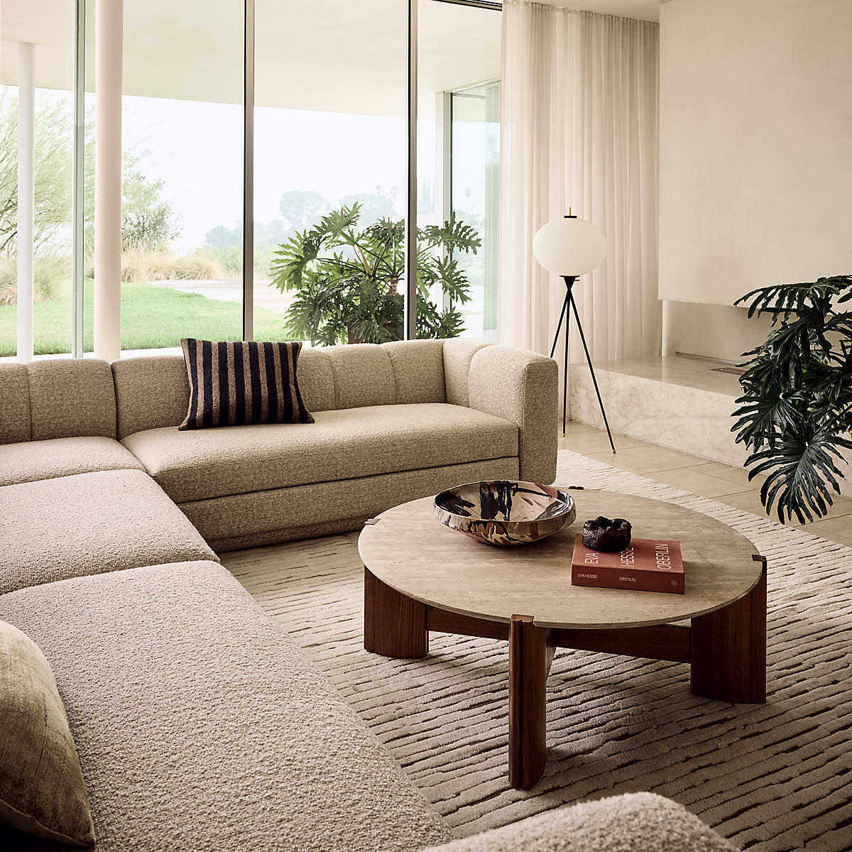 Yarrow L-Shape Sofa by Lawson Fenning