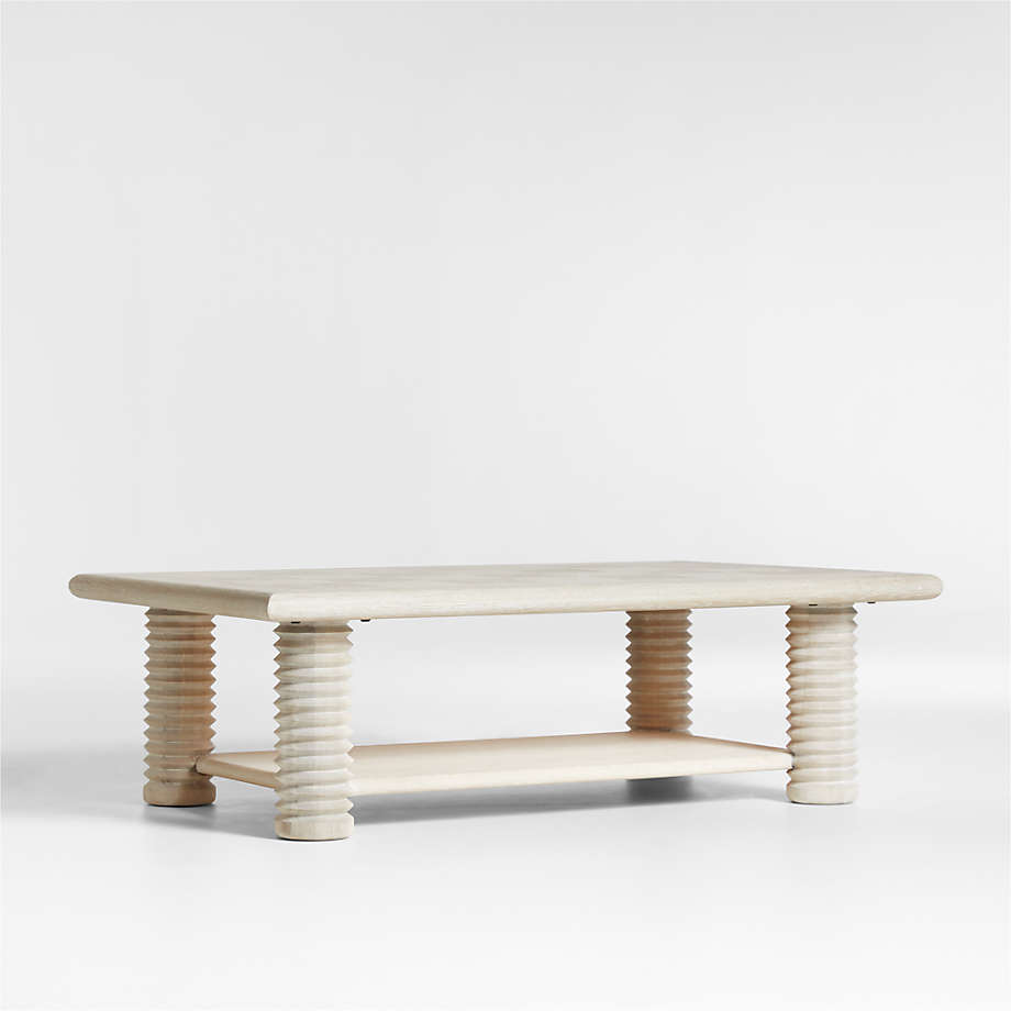 Temple Oak Coffee Table by Carolina Bianchini