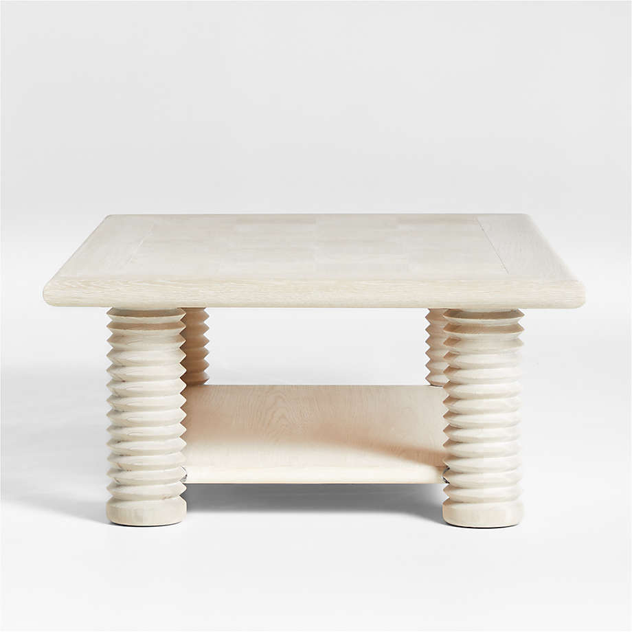 Temple Oak Coffee Table by Carolina Bianchini