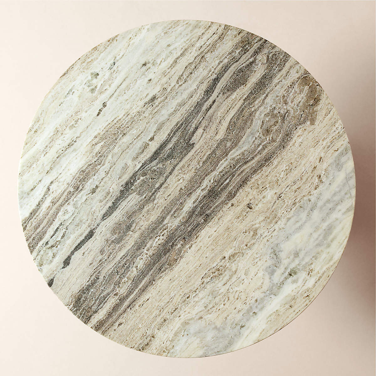 Babylon Marble Round Dining Table by Mermelada Estudio