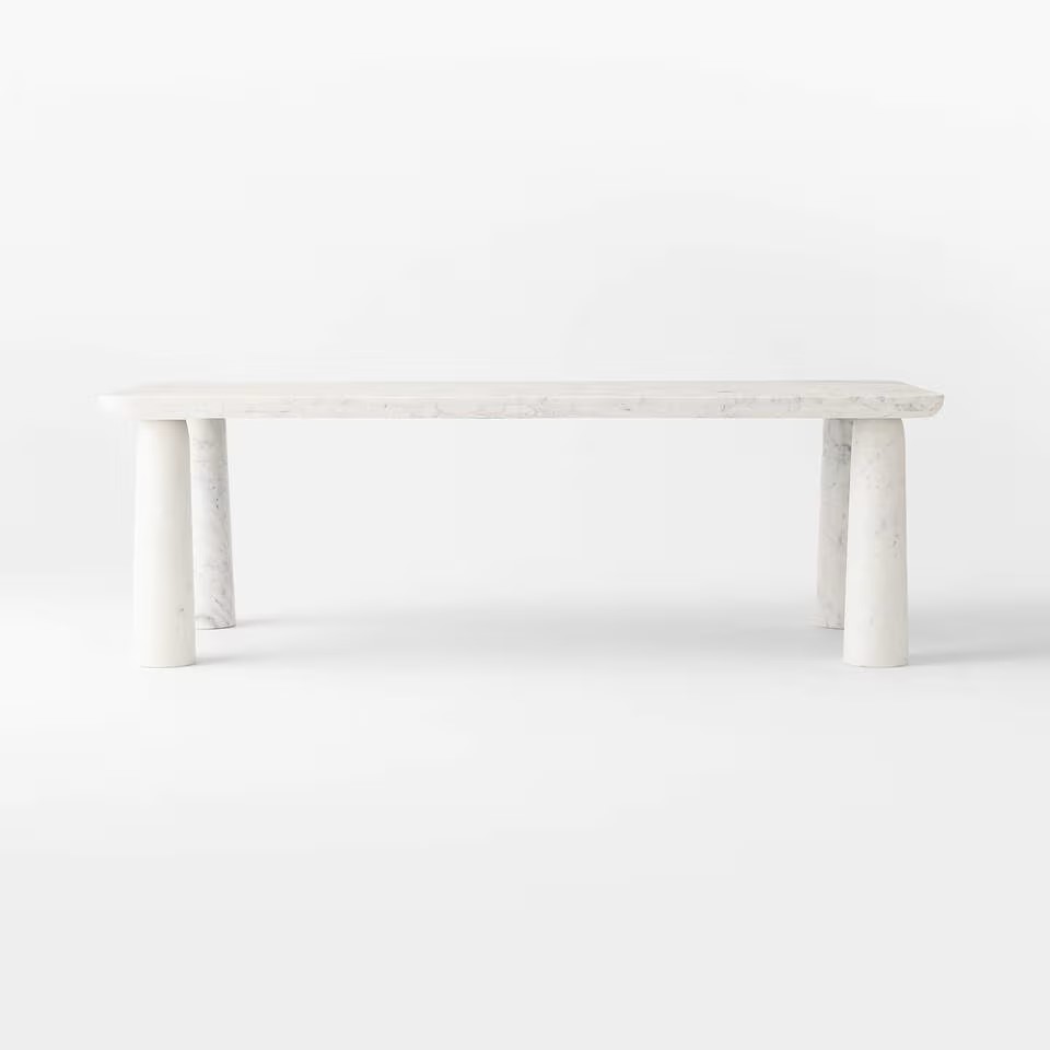 Babylon Marble Dining Table by Mermelada Estudio